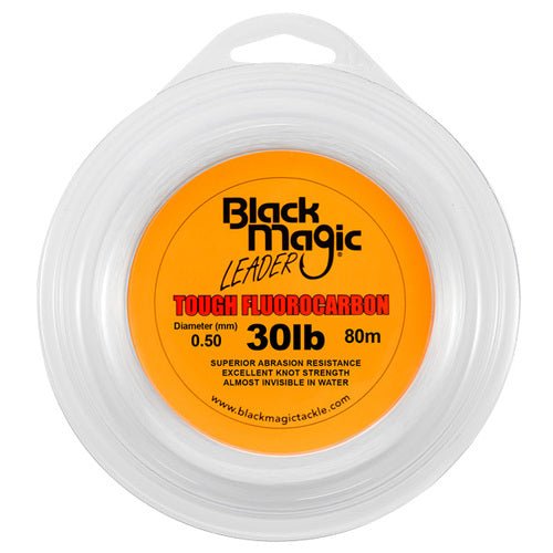 Black Magic Tough Fluorocarbon - Spools - Trek, Trail & Fish NZ