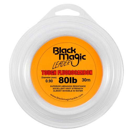 Black Magic Tough Fluorocarbon - Spools - Trek, Trail & Fish NZ