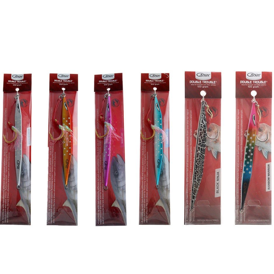 Catch Double Trouble Jig - Jigs - Trek, Trail & Fish NZ