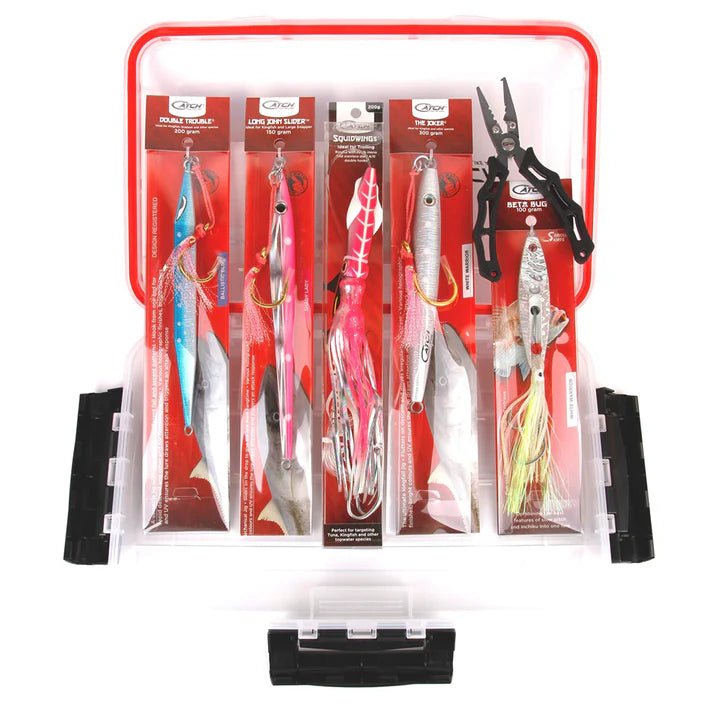 Catch Kingfish Value Pack with TackleBox - Sets - Trek, Trail & Fish NZ