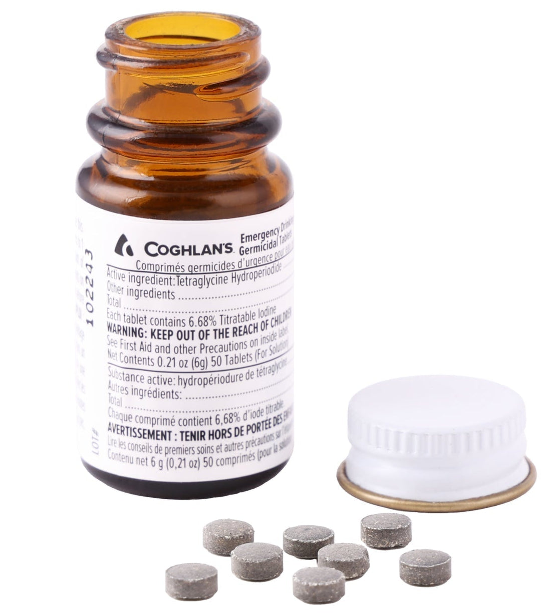 Coghlans Drinking Water Tablets - Cooking Outdoors - Trek, Trail & Fish NZ