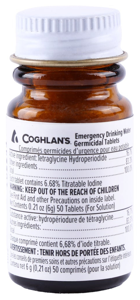 Coghlans Drinking Water Tablets - Cooking Outdoors - Trek, Trail & Fish NZ