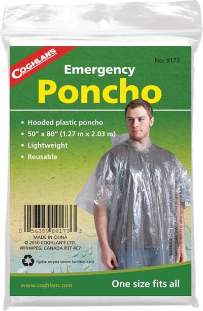 Coghlans Emergency Poncho - Safety - Trek, Trail & Fish NZ