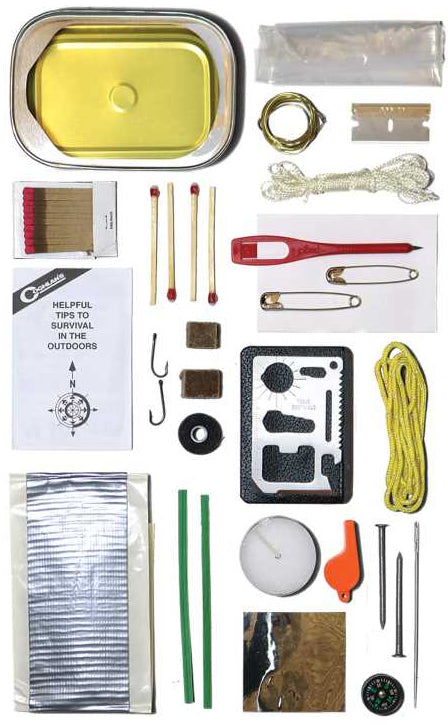 Coghlans Survival Kit - in - a - Can - Safety - Trek, Trail & Fish NZ