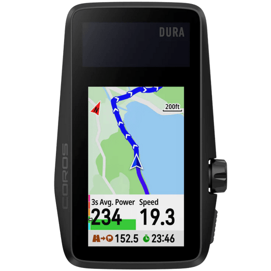 Coros Dura solar GPS bike computer - Cross Training - Trek, Trail & Fish NZ