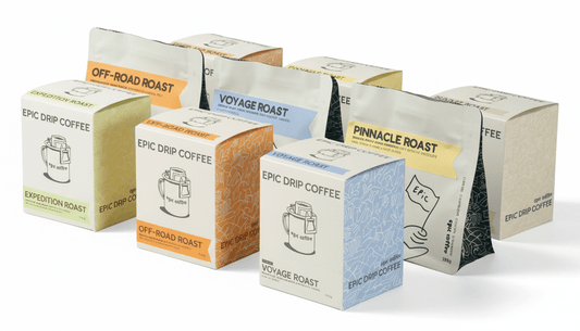 Epic Coffee pre - filled Drip Filters - NEW! - Coffee - Trek, Trail & Fish NZ