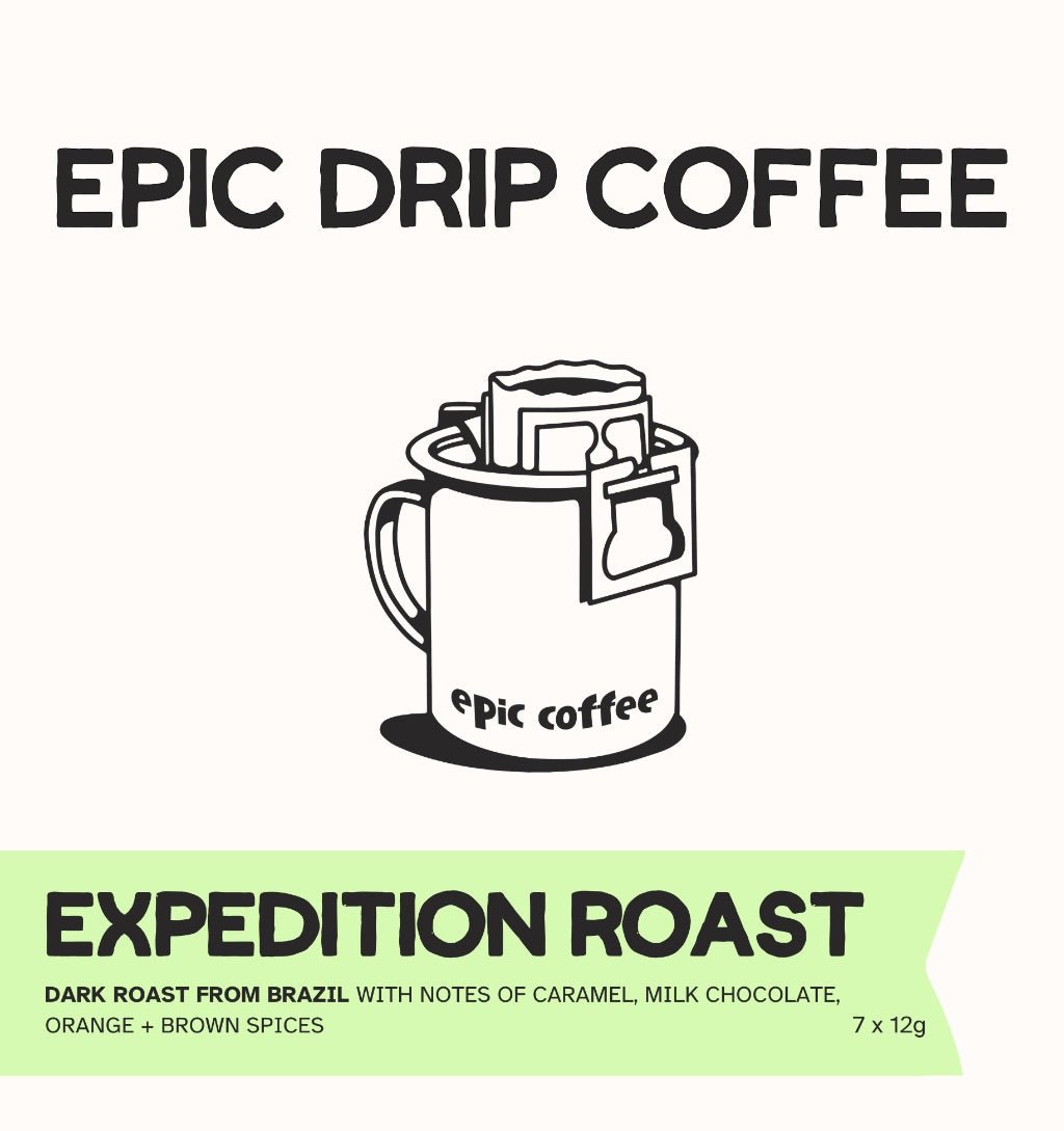 Epic Coffee pre - filled Drip Filters - NEW! - Coffee - Trek, Trail & Fish NZ