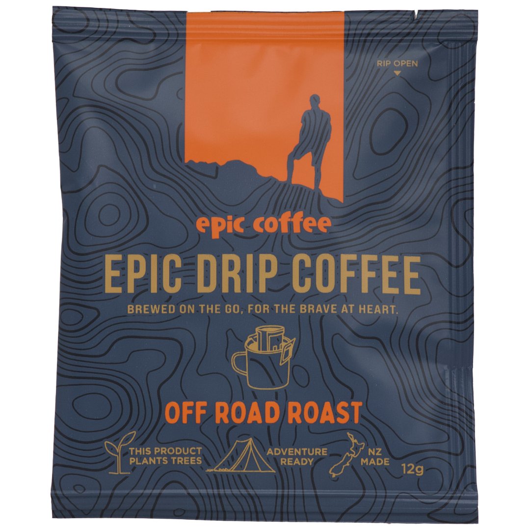 Epic Coffee pre - filled Drip Filters - single serve - Coffee - Trek, Trail & Fish NZ