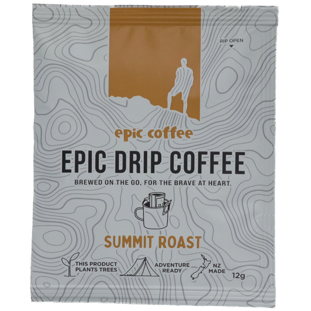 Epic Coffee pre - filled Drip Filters - single serve - Coffee - Trek, Trail & Fish NZ