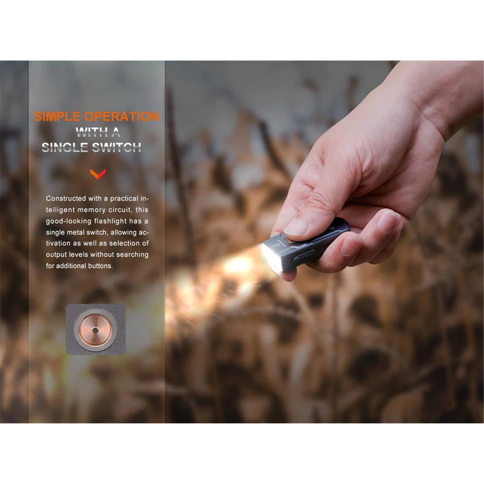 Fenix Flashlight EO3R - Torches - Trek, Trail & Fish NZ