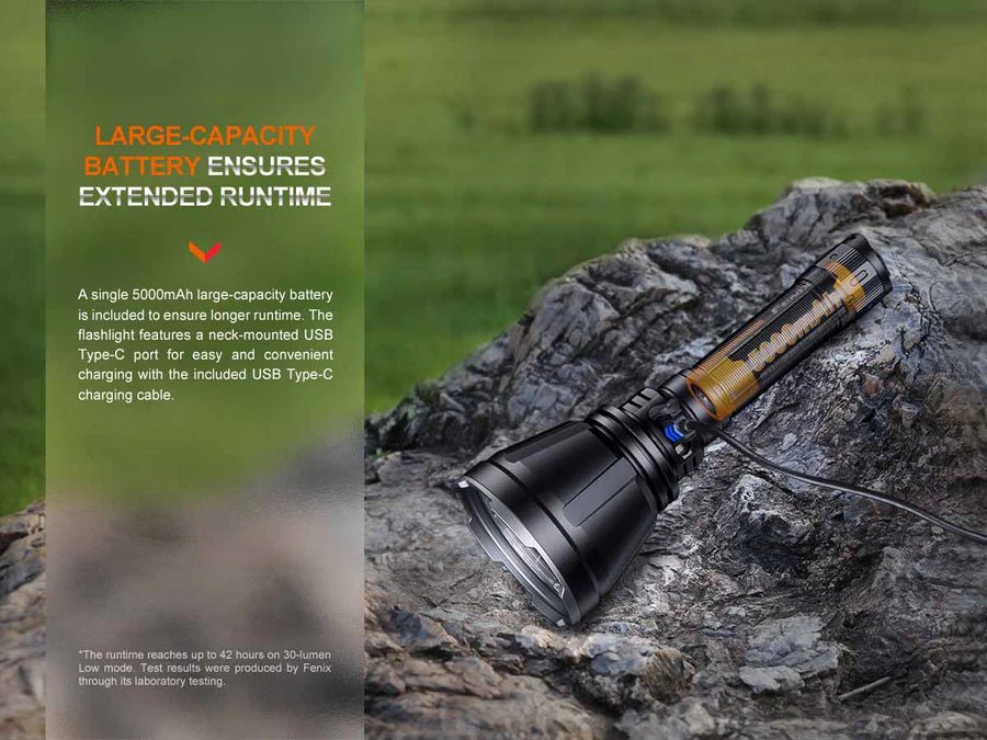 Fenix Flashlight HT18R - 2800 lumens - long distance - Torches - Trek, Trail & Fish NZ