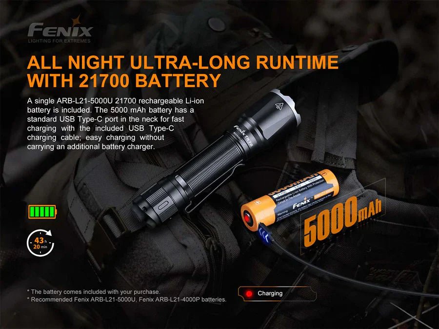 Fenix Flashlight TK11R - Torches - Trek, Trail & Fish NZ