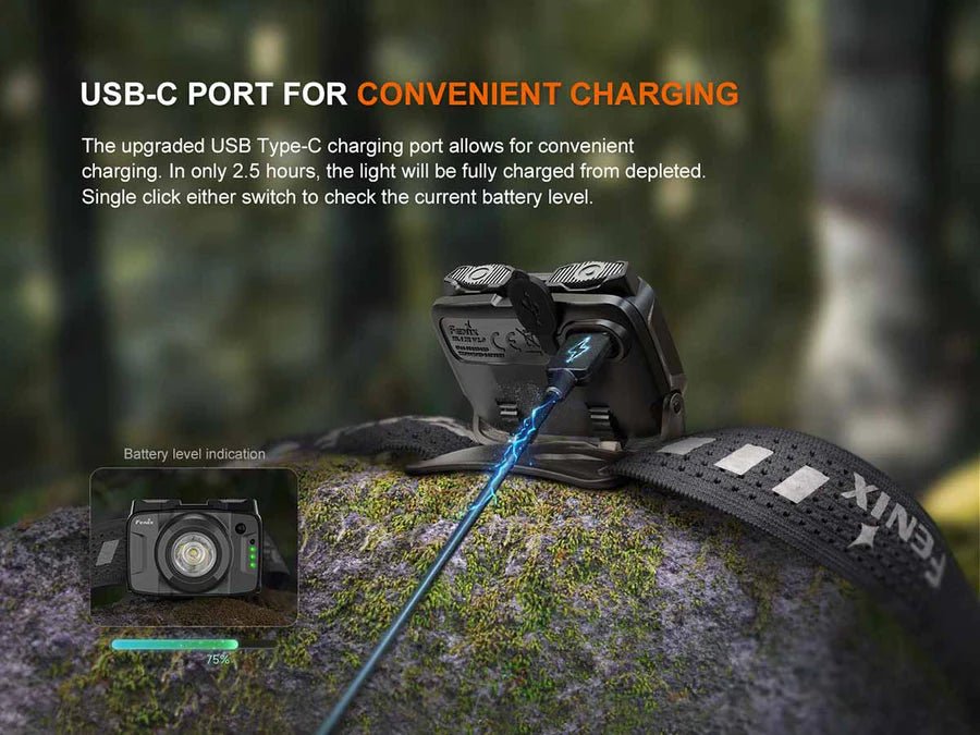 Fenix headlamp HL12R V2.0 - Headlamp - Trek, Trail & Fish NZ