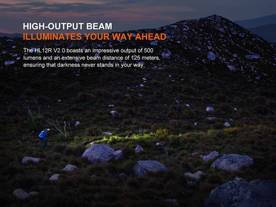 Fenix headlamp HL12R V2.0 - Headlamp - Trek, Trail & Fish NZ