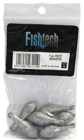 Fishtech Reef Sinker - Sinkers - Trek, Trail & Fish NZ