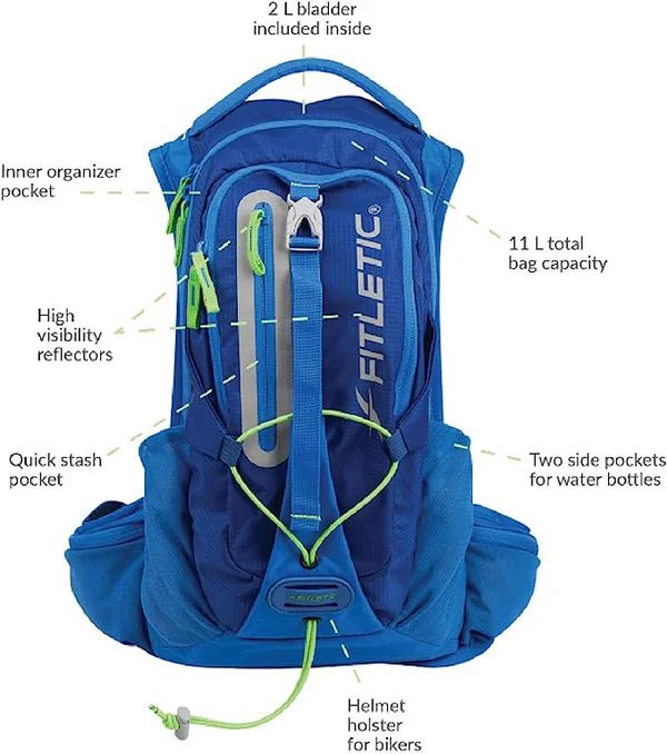 Fitletic Journey Backpack - Backpack - Trek, Trail & Fish NZ