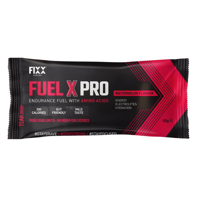 FIXX Fuel X Pro End drink mix 55g - single serve - Drink Mix - Trek, Trail & Fish NZ