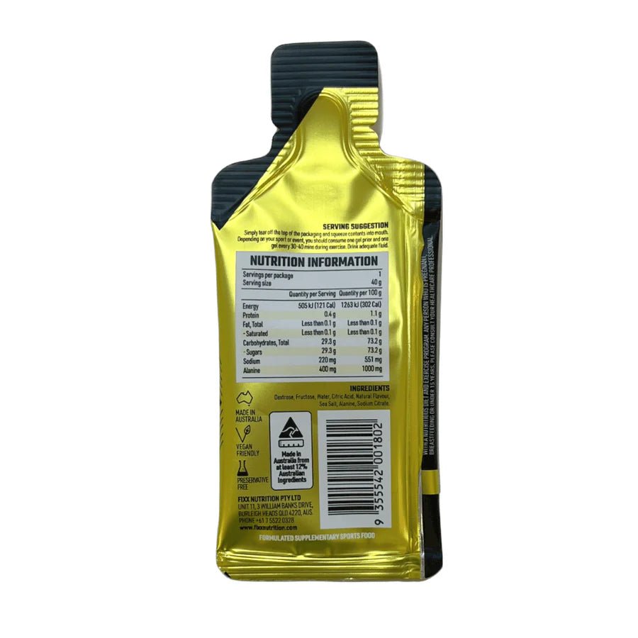 FIXX Gel X Pro 40g - Gels - Trek, Trail & Fish NZ