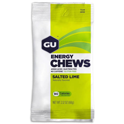 Gu Energy Chews - two serves or 16 chews per packet - Gummies - Trek, Trail & Fish NZ