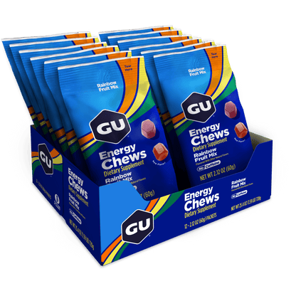Gu Energy Chews - two serves or 16 chews per packet - Gummies - Trek, Trail & Fish NZ