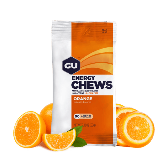 Gu Energy Chews - two serves or 16 chews per packet - Gummies - Trek, Trail & Fish NZ