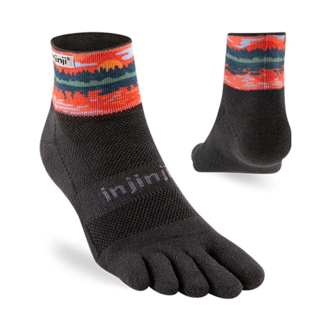 Injinji Artist - Designed Trail Mini - Crew - mens - Socks - Trek, Trail & Fish NZ