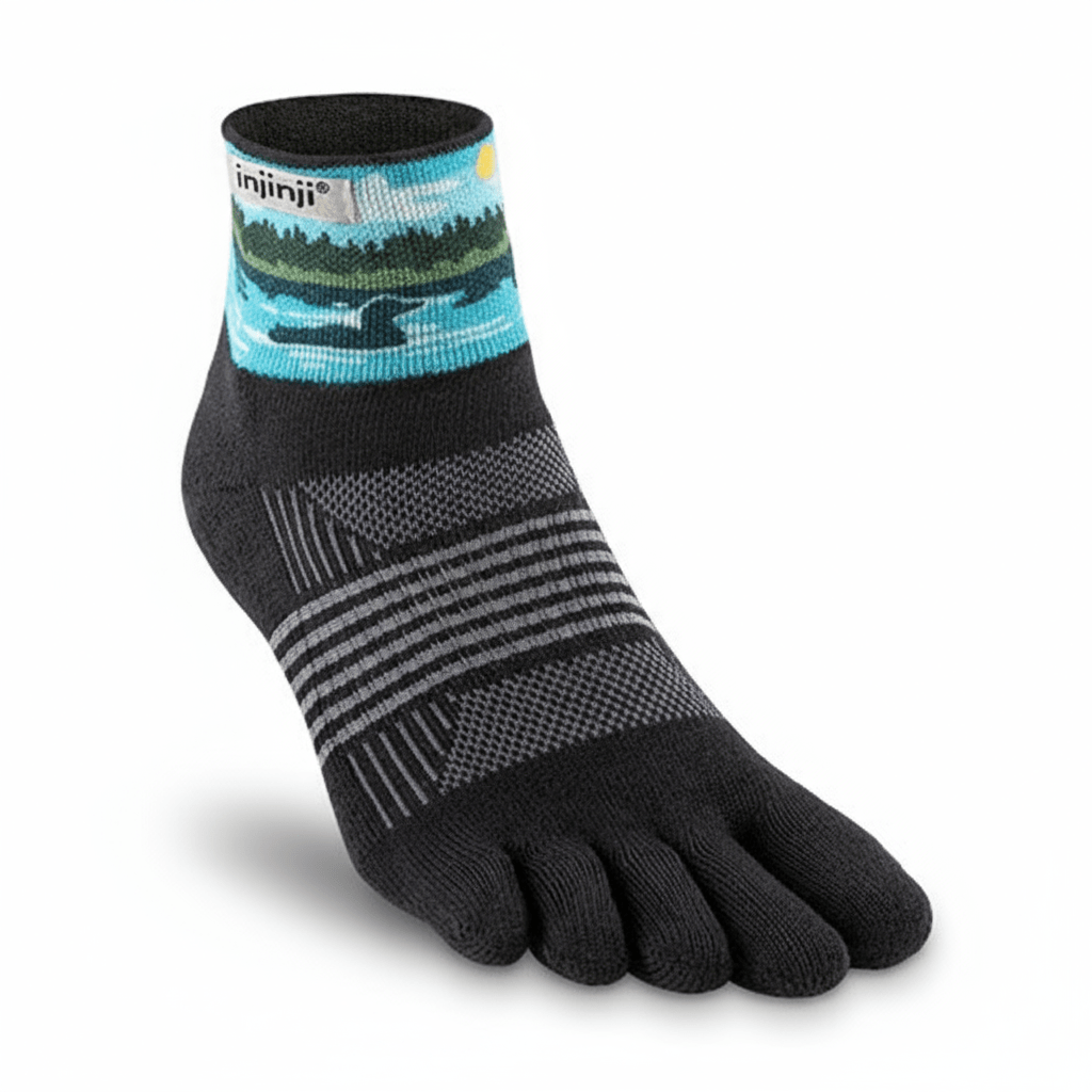 Injinji Artist - Designed Trail Mini - Crew - womens - Socks - Trek, Trail & Fish NZ