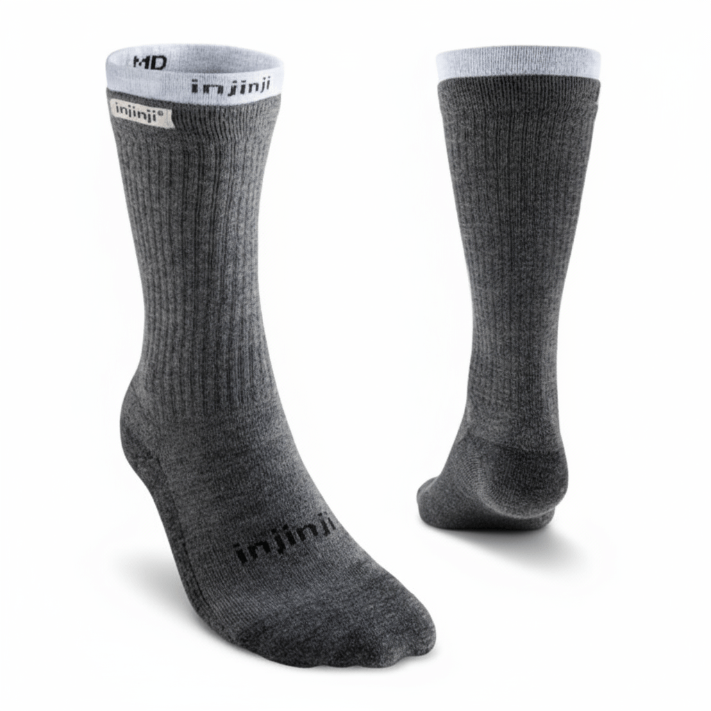 Injinji Liner + Hiker Crew - mens - Socks - Trek, Trail & Fish NZ