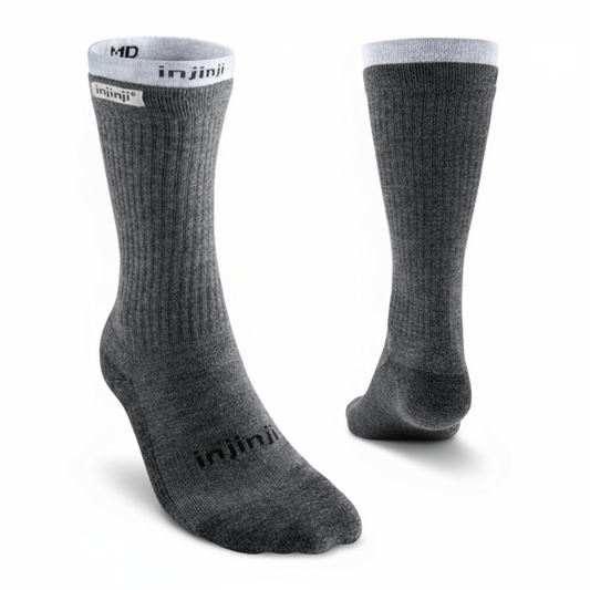 Injinji Liner + Hiker Crew - mens - Socks - Trek, Trail & Fish NZ