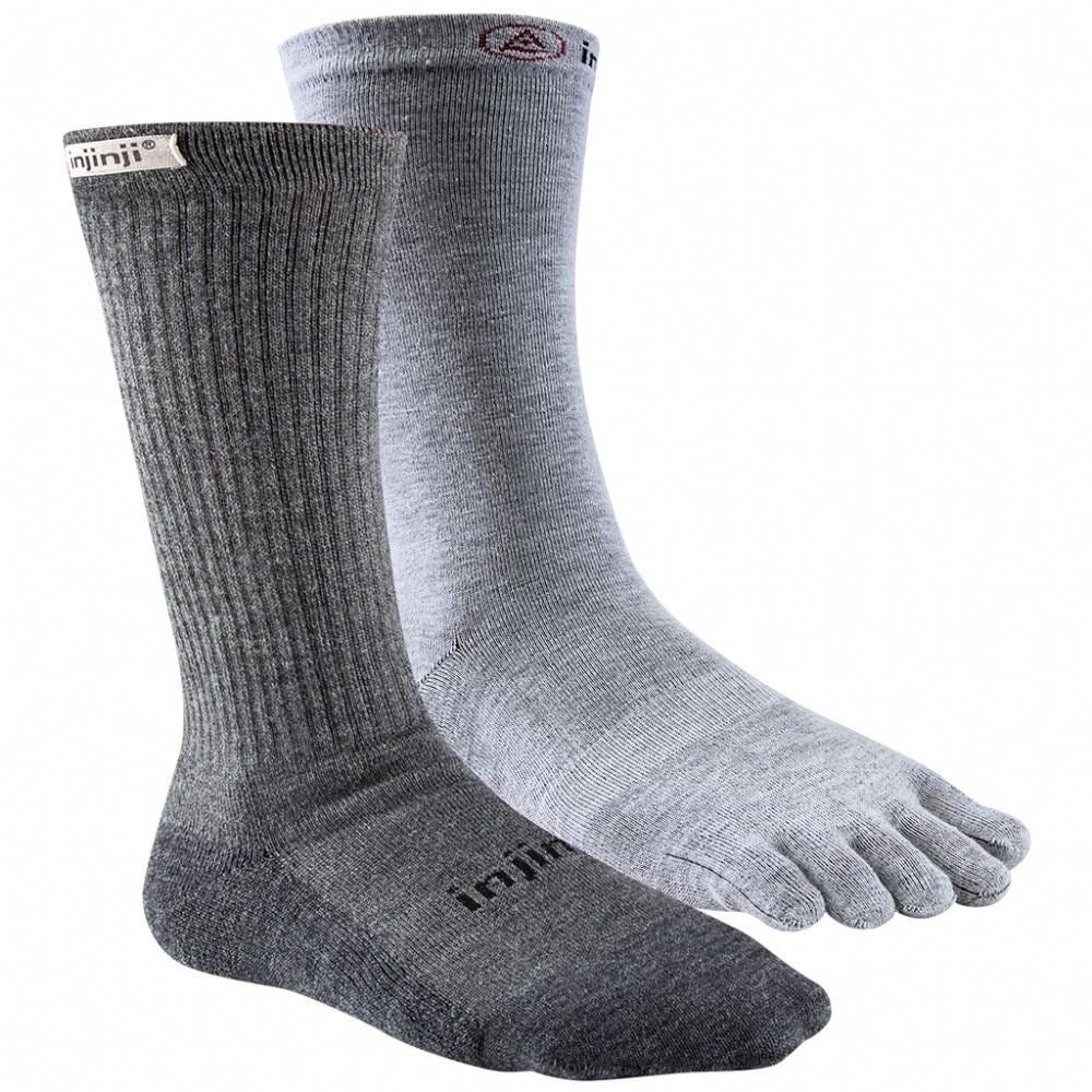 Injinji Liner + Hiker Crew - mens - Socks - Trek, Trail & Fish NZ