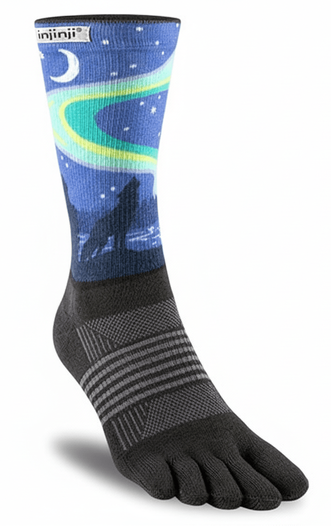 Injinji Performance Artist Designed Trail Crew Socks - womens - Socks - Trek, Trail & Fish NZ