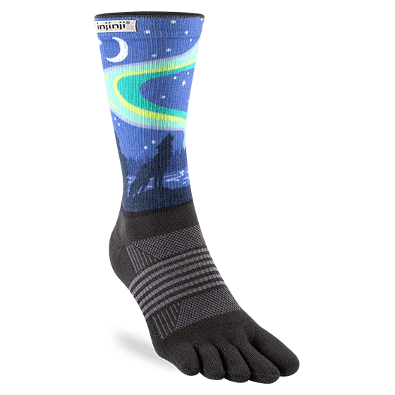 Injinji Performance Artist Designed Trail Crew Socks - womens - Socks - Trek, Trail & Fish NZ
