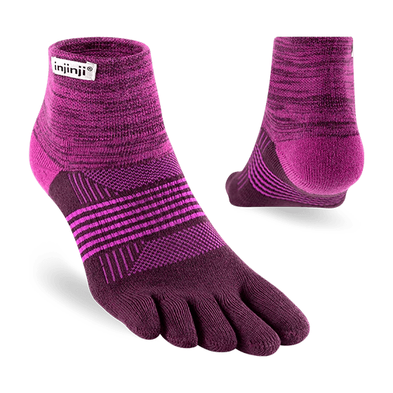 Injinji Performance Trail Midweight Mini - Crew - womens specific - Socks - Trek, Trail & Fish NZ