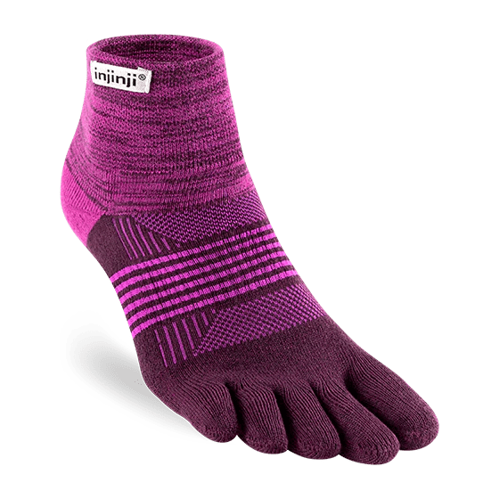 Injinji Performance Trail Midweight Mini - Crew - womens specific - Socks - Trek, Trail & Fish NZ
