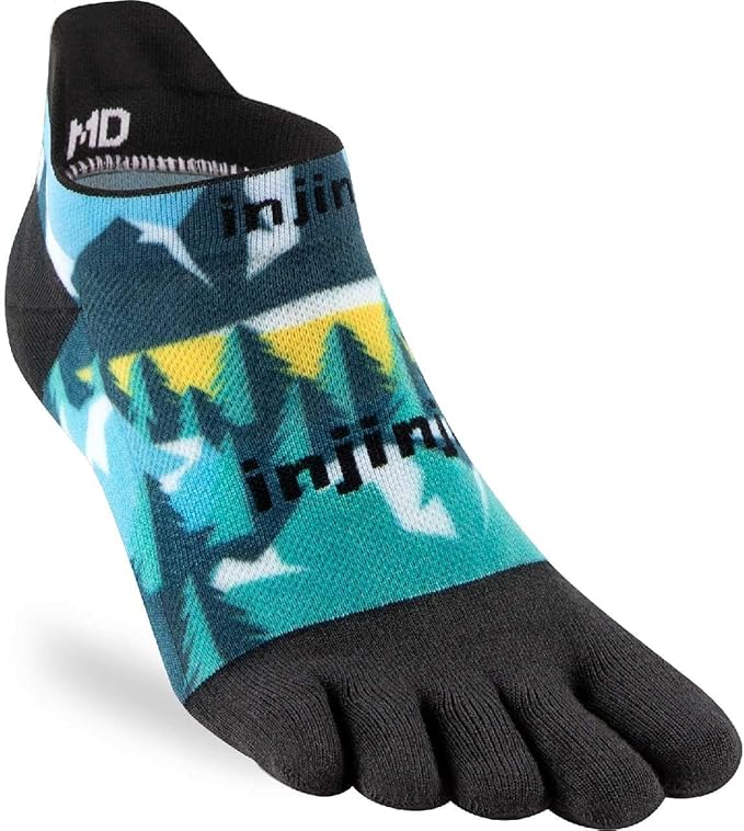 Injinji Run Lightweight No - Show - womens specific. - Socks - Trek, Trail & Fish NZ