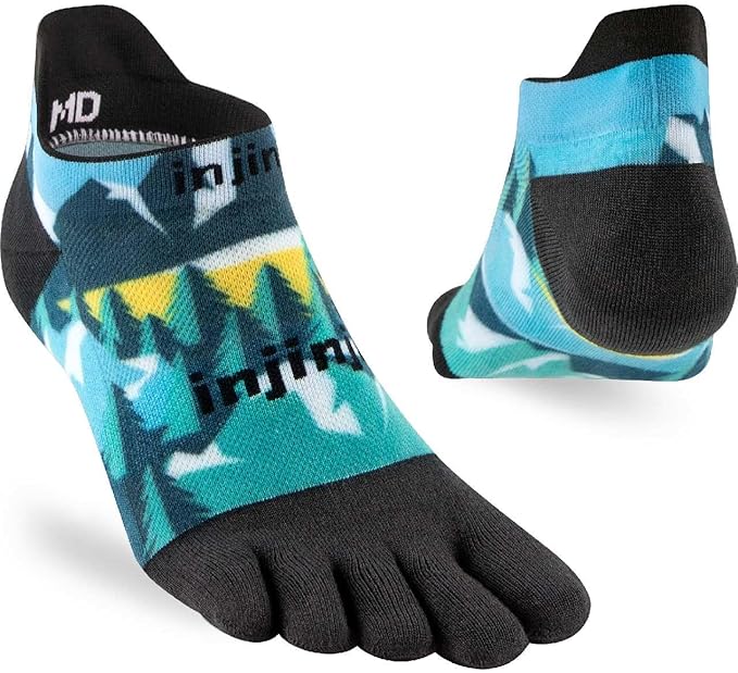 Injinji Run Lightweight No - Show - womens specific. - Socks - Trek, Trail & Fish NZ