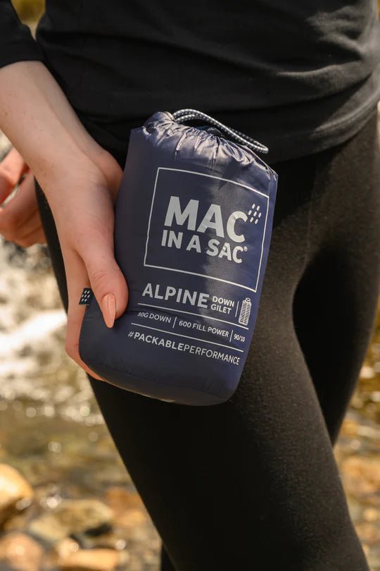 Mac in a Sac Alpine Packable Down Vest - womens - Jacket - Trek, Trail & Fish NZ