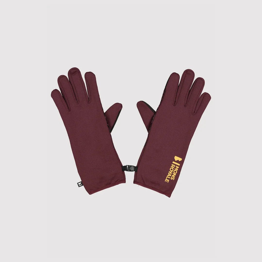 Mons Royale Amp Wool Fleece Gloves - Gloves - Trek, Trail & Fish NZ