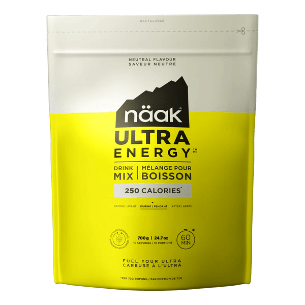 Näak Ultra Energy Drink Mix - 720g - Nutrition - Drink Mix - Trek, Trail & Fish NZ