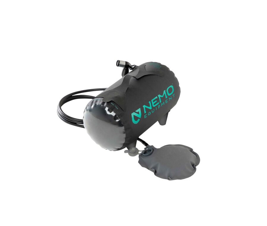 Nemo Helio Pressure Shower - Solar Shower - Trek, Trail & Fish NZ