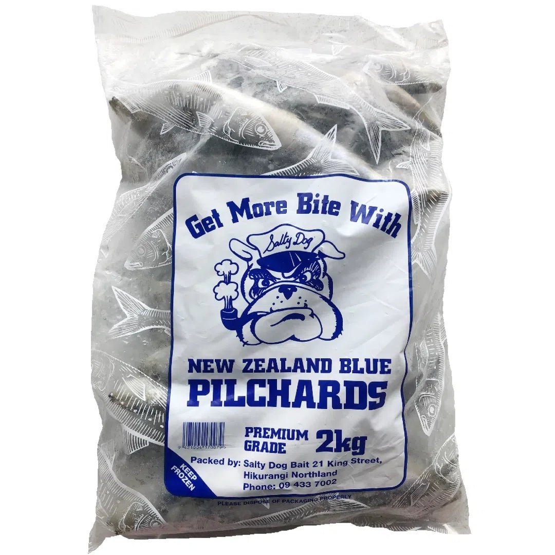 NZ Pilchards - premium grade - free - flow (in - store only) - Bait - frozen - Trek, Trail & Fish NZ
