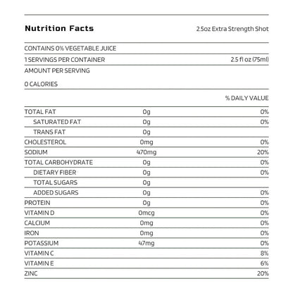 Pickle Juice Extra Strength - 75ml shot - Supplements - Cramp Management - Trek, Trail & Fish NZ