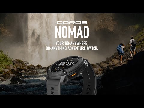 Coros Nomad watch promotional video