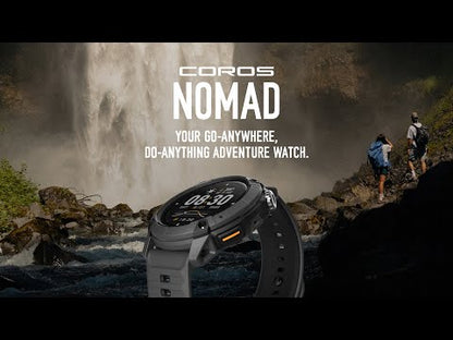 Coros Nomad watch promotional video