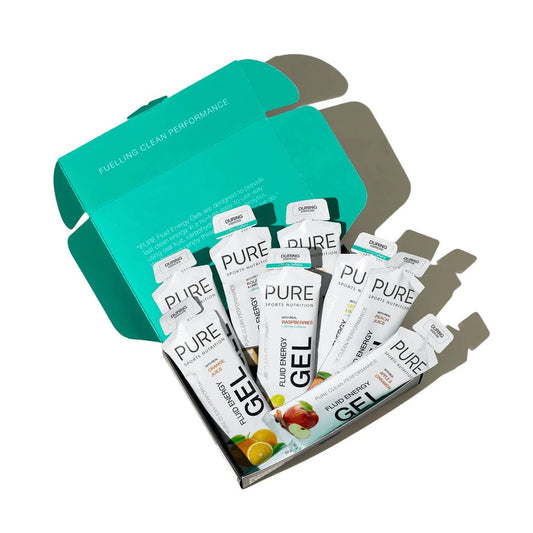 Pure Fluid Energy - 8 gel sample pack - Nutrition - Gels - Trek, Trail & Fish NZ