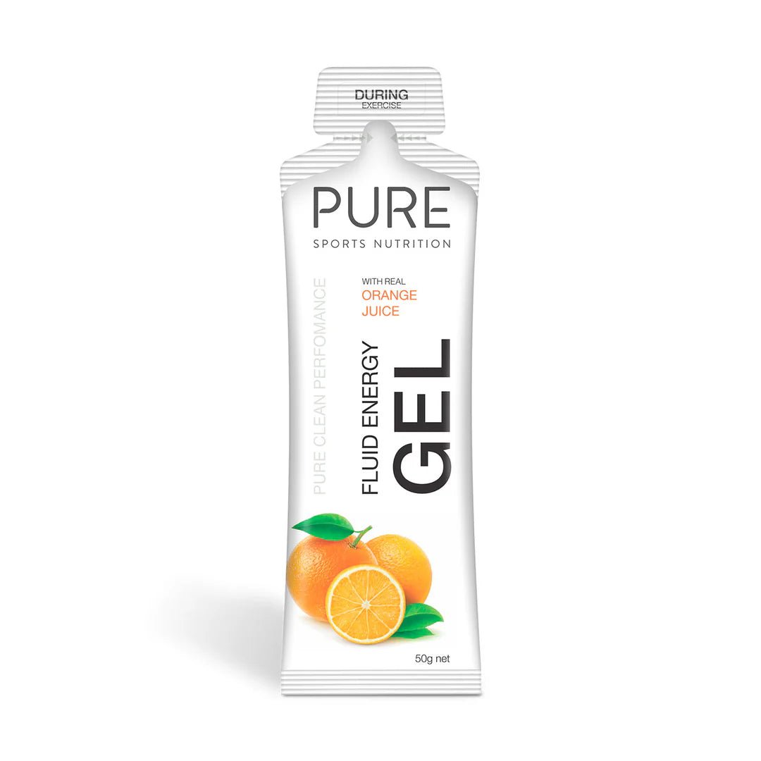 Pure Fluid Energy Gels 50g - Gels - Trek, Trail & Fish NZ