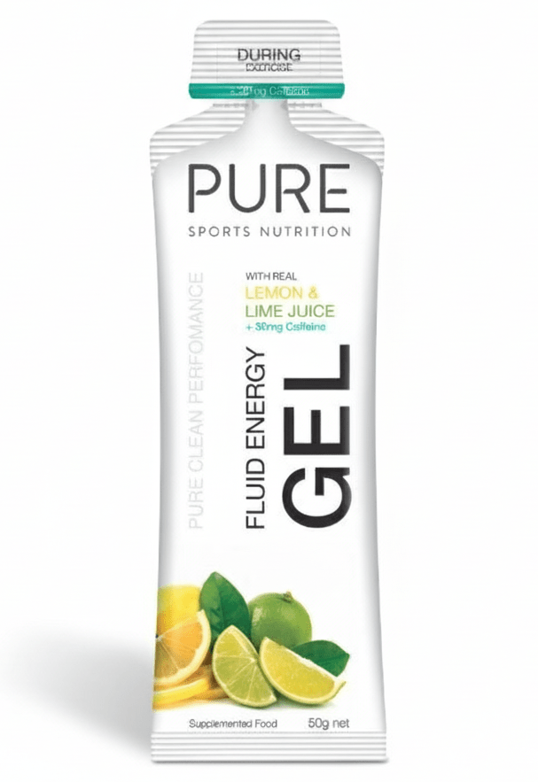Pure Fluid Energy Gels 50g - Nutrition - Gels - Trek, Trail & Fish NZ