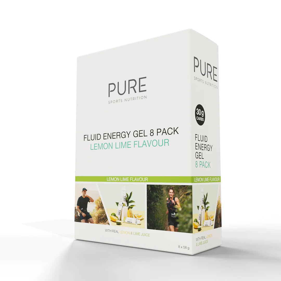 Pure Fluid Energy Gels 50g - Nutrition - Gels - Trek, Trail & Fish NZ