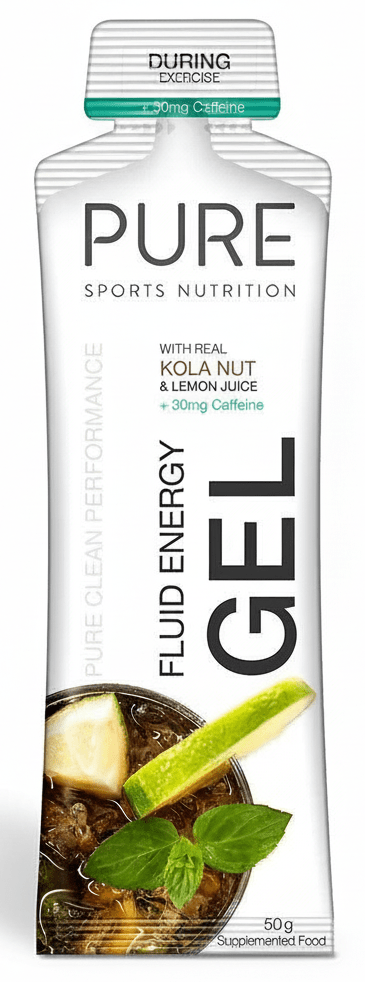 Pure Fluid Energy Gels 50g - Nutrition - Gels - Trek, Trail & Fish NZ