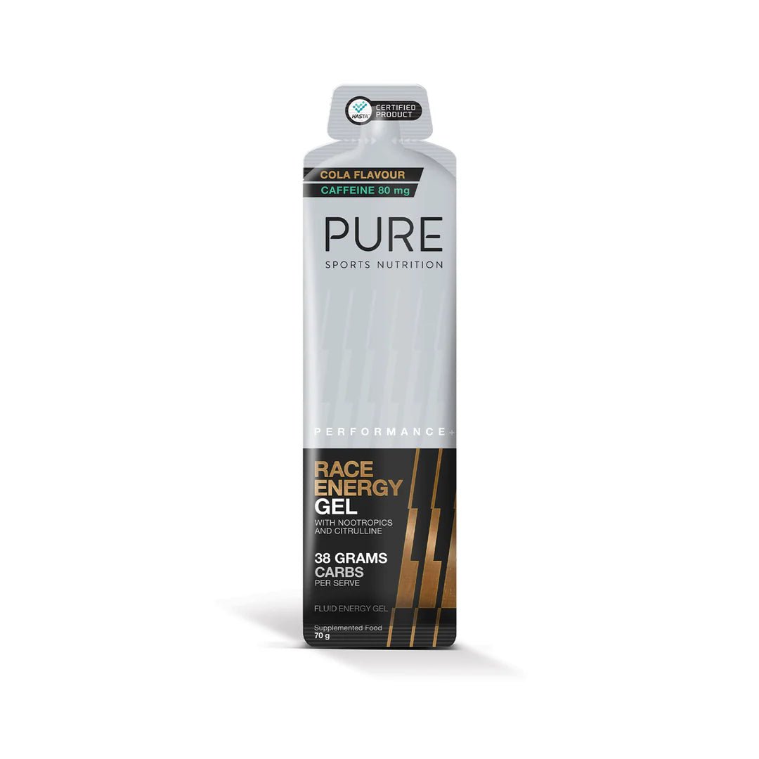 Pure Performance+ Race Energy Gel with citrulline - Nutrition - Gels - Trek, Trail & Fish NZ